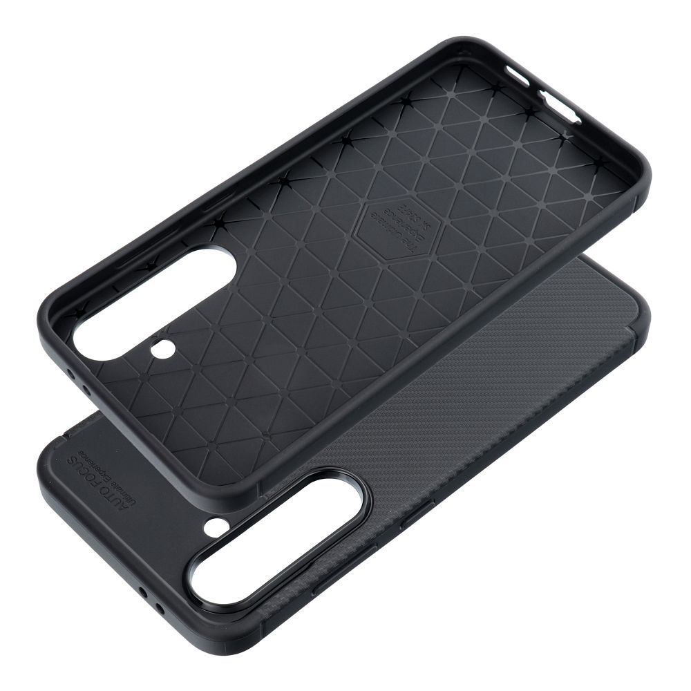 Pokrowiec Carbon Premium czarny Samsung Galaxy S24 FE / 8