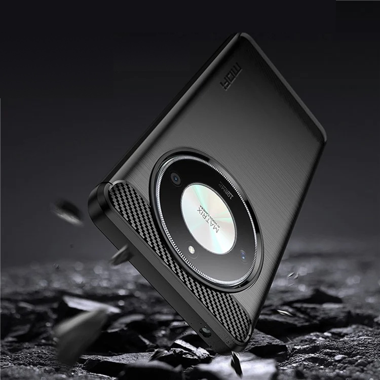 Pokrowiec Carbon Pro czarny Honor Magic 6 Lite / 3