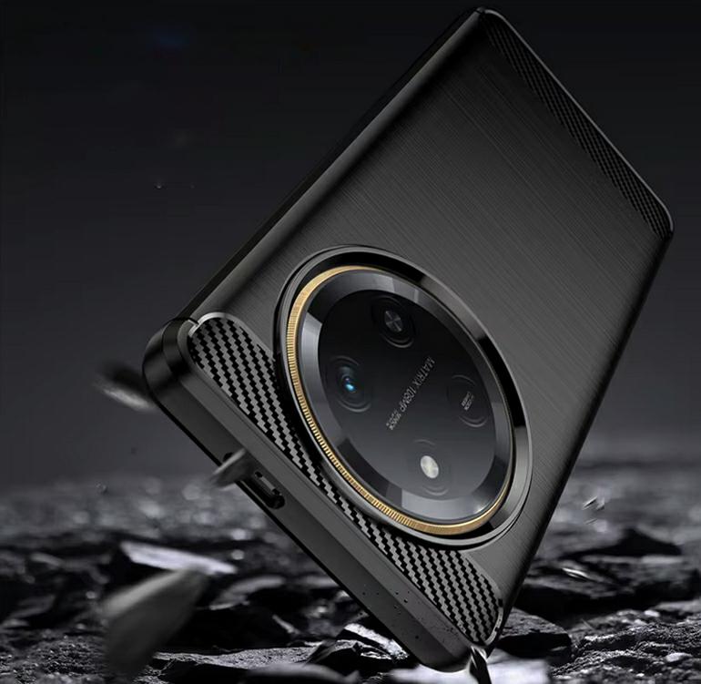 Pokrowiec Carbon Pro czarny Honor Magic 7 Lite 5G / 3