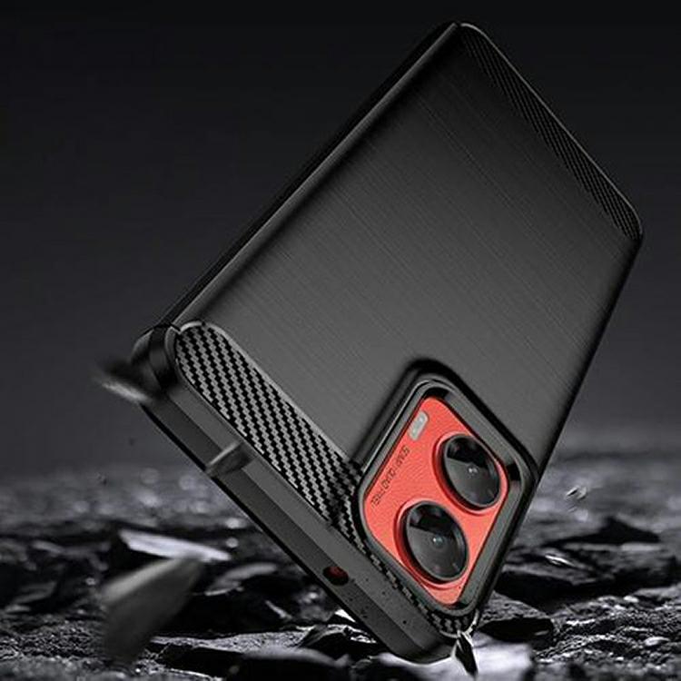 Pokrowiec Carbon Pro czarny Motorola Moto G05 / 3