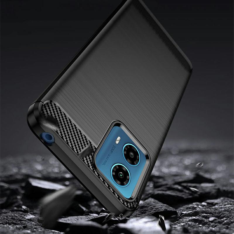 Pokrowiec Carbon Pro czarny Motorola Moto G34 5G / 3