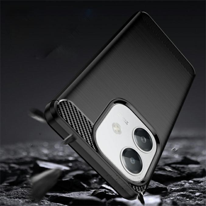 Pokrowiec Carbon Pro czarny Oppo A40 / 3