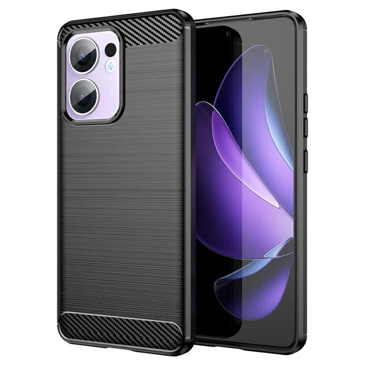Pokrowiec Carbon Pro czarny Oppo Reno 13F 5G / 2