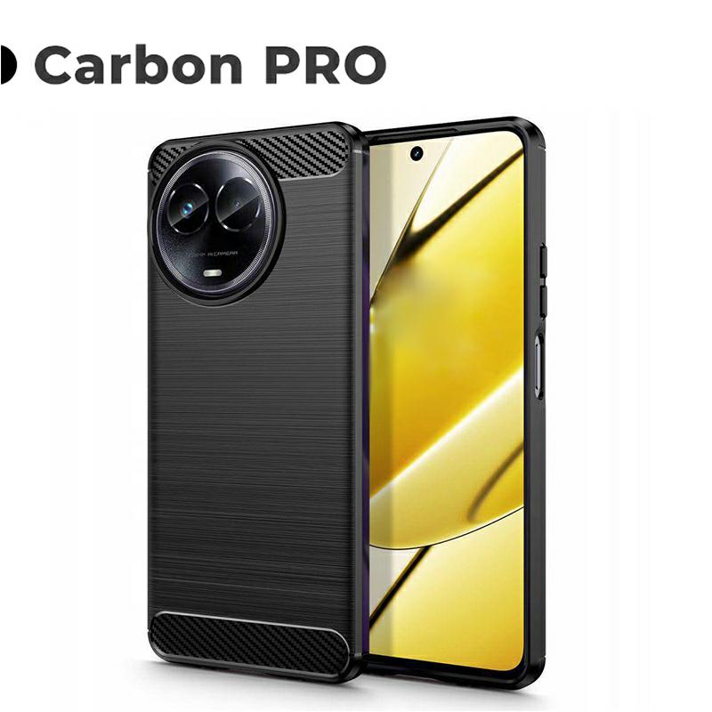 Pokrowiec Carbon Pro czarny Realme 11 5G