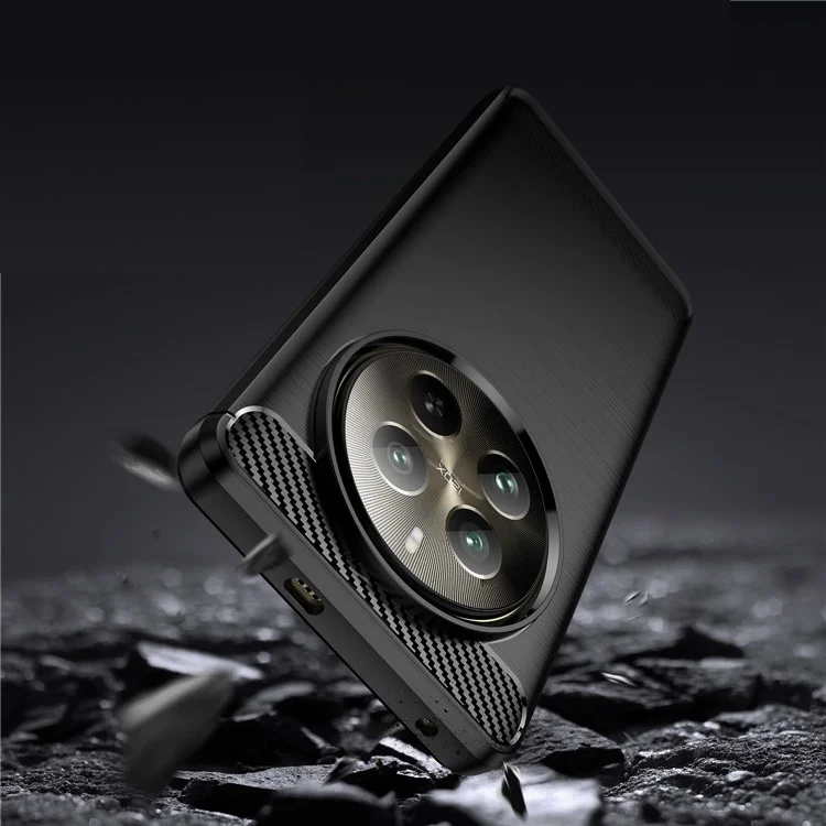 Pokrowiec Carbon Pro czarny Realme 12 PRO 5G / 3