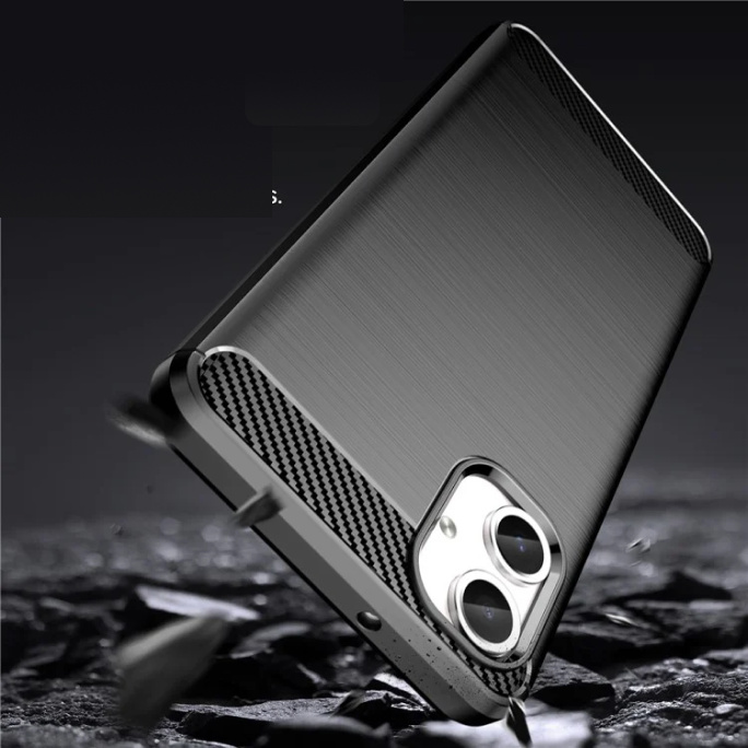 Pokrowiec Carbon Pro czarny Samsung Galaxy A06 / 3 Pokrowiec Carbon Pro czarny Samsung Galaxy A06 / 3