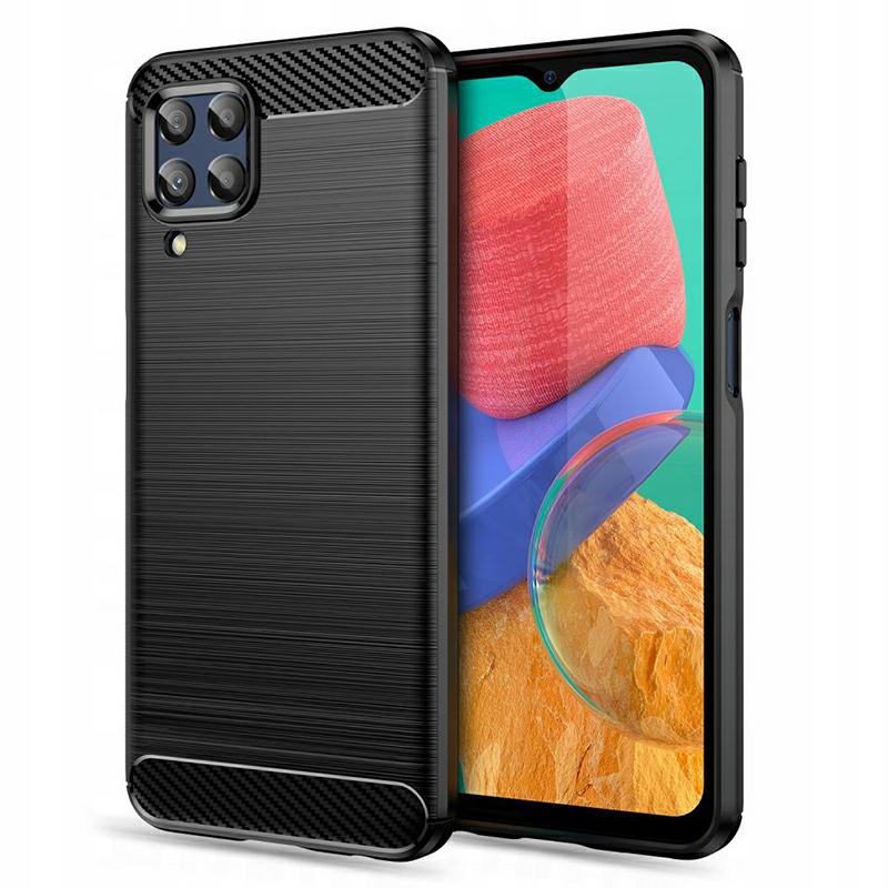 Pokrowiec Carbon Pro czarny Samsung Galaxy M33 5G / 2 Pokrowiec Carbon Pro czarny Samsung Galaxy M33 5G / 2