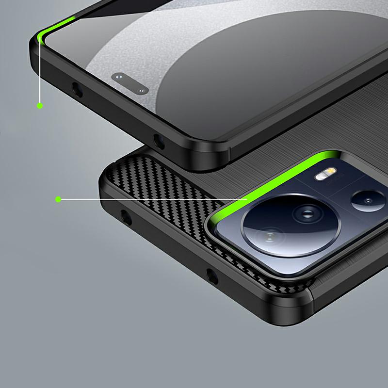 Pokrowiec Carbon Pro czarny Xiaomi 13T Pro / 4