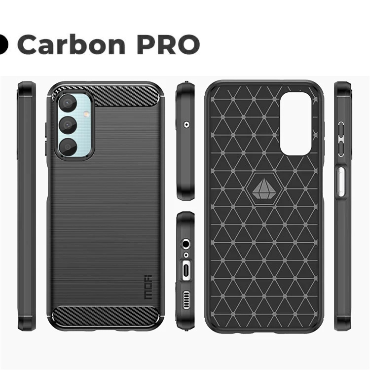 Pokrowiec Carbon Pro czarny Xiaomi 14