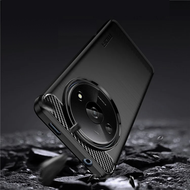 Pokrowiec Carbon Pro czarny Xiaomi Redmi A3 / 3