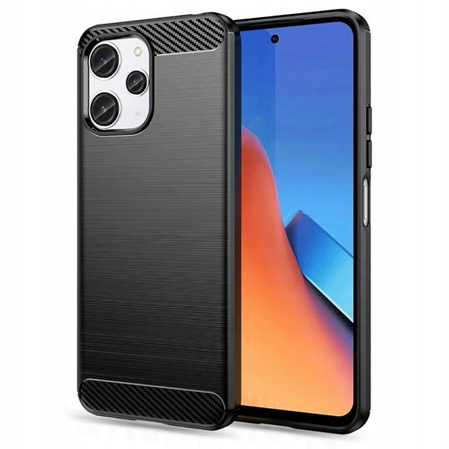 Pokrowiec Carbon Pro czarny Realme 16 Pro Plus 5G Pokrowiec Carbon Pro czarny Realme 16 Pro Plus 5G