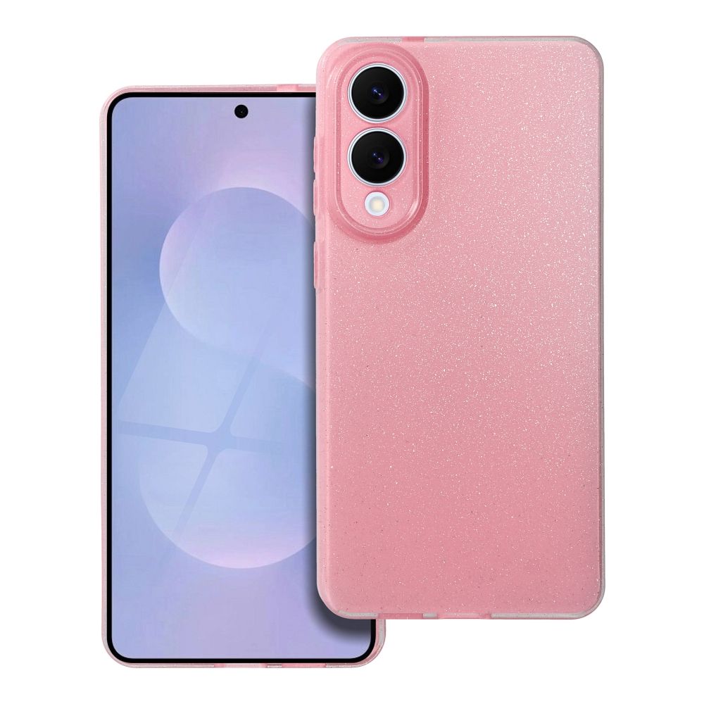 Pokrowiec CLEAR CASE 2mm BLINK różowy Samsung Galaxy S25 Edge Pokrowiec CLEAR CASE 2mm BLINK różowy Samsung Galaxy S25 Edge