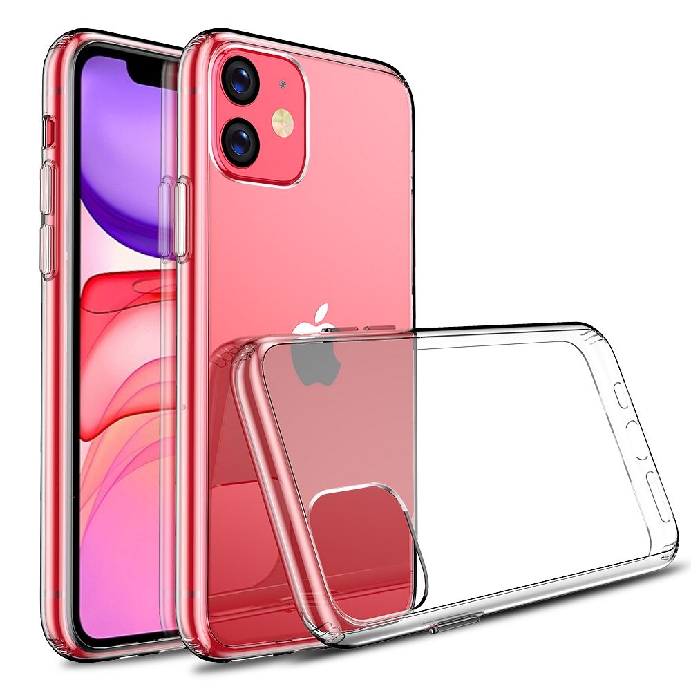 Pokrowiec CLEAR CASE 2mm BOX przeźroczyste Apple iPhone 11 Pokrowiec CLEAR CASE 2mm BOX przeźroczyste Apple iPhone 11