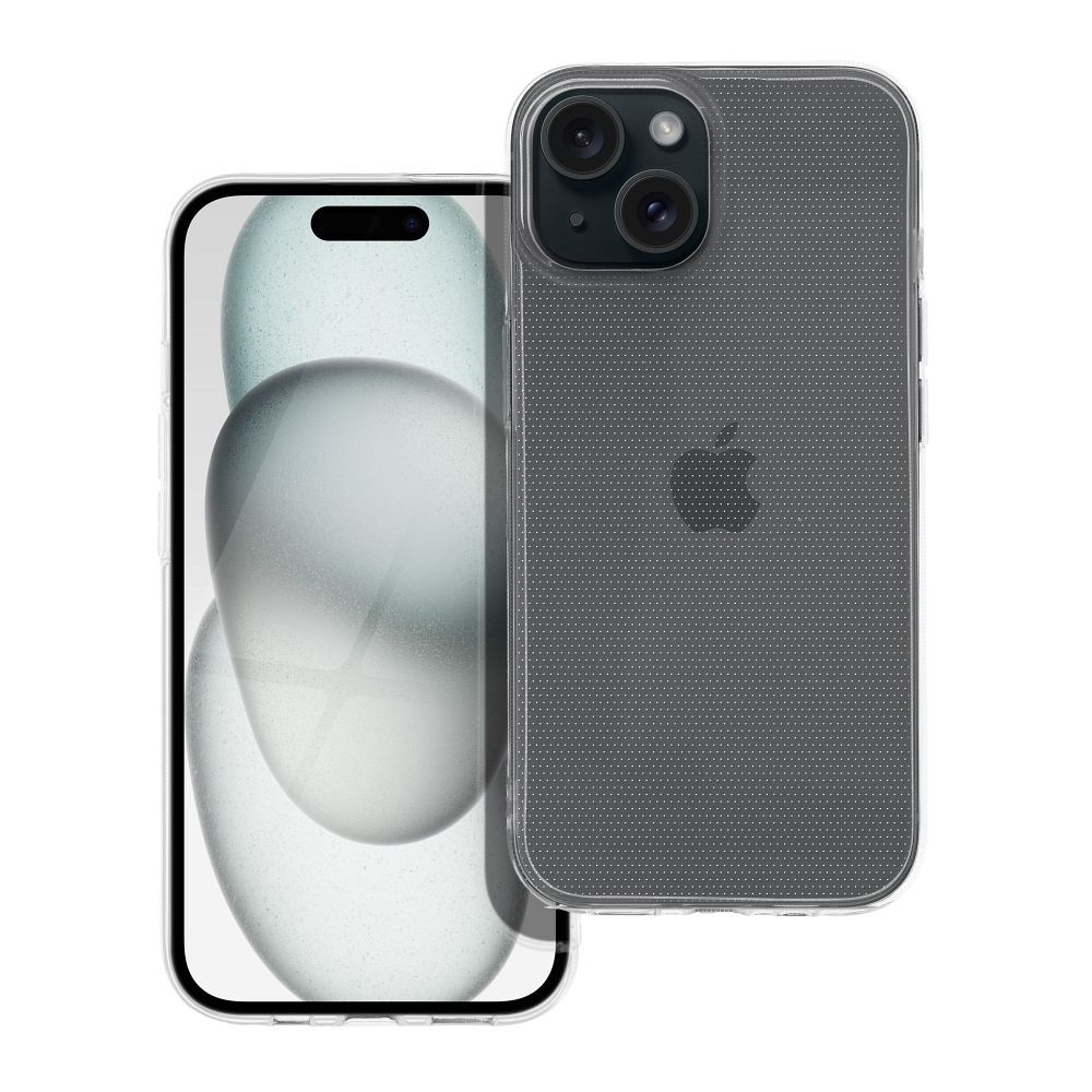 Pokrowiec CLEAR CASE 2mm BOX przeroczyste Apple iPhone 15
