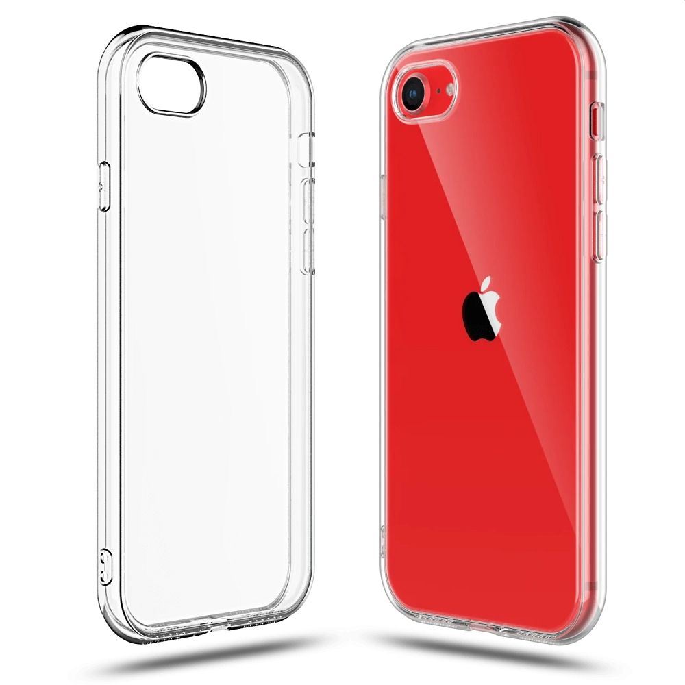 Pokrowiec CLEAR CASE 2mm BOX przeroczyste Apple iPhone SE 2020
