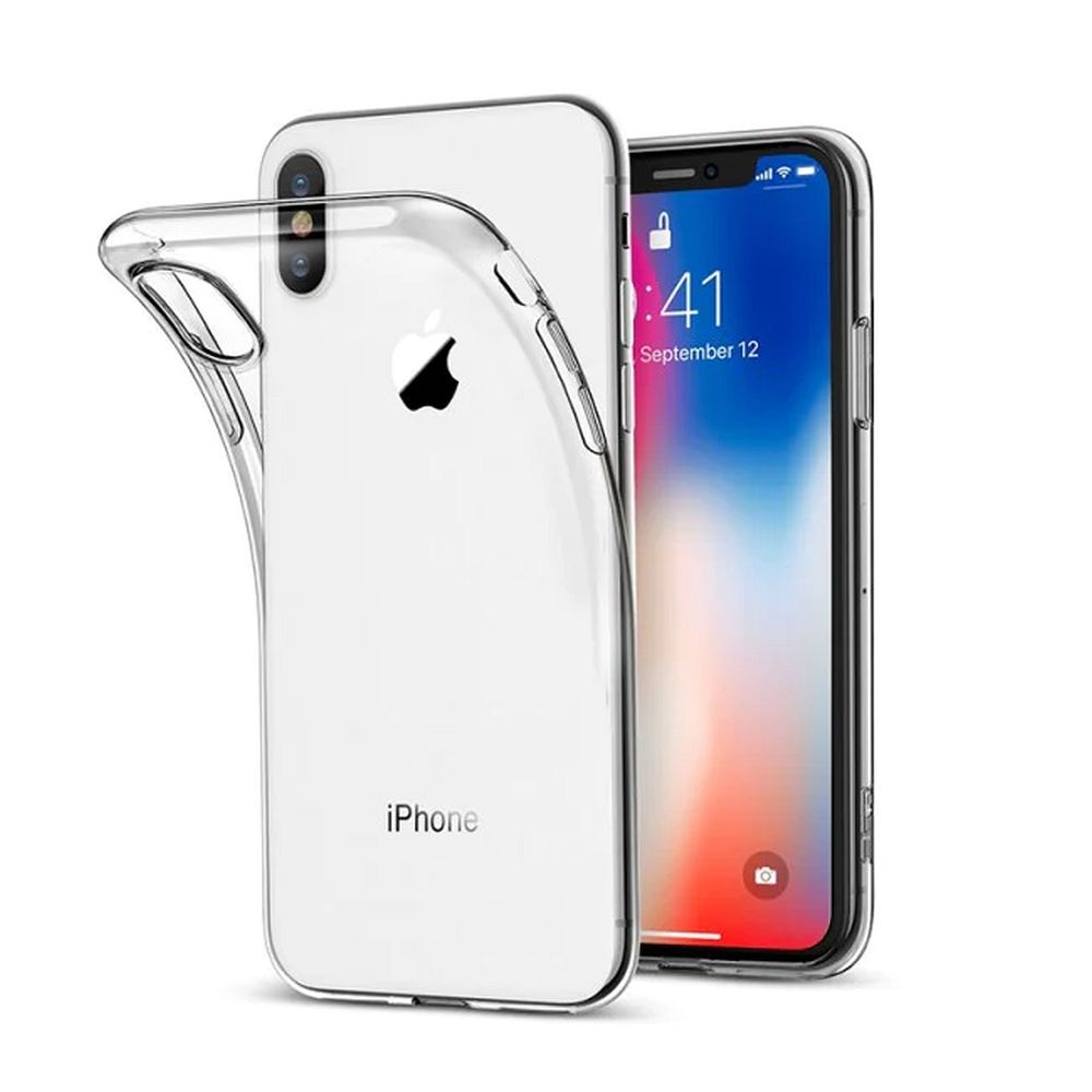 Pokrowiec CLEAR CASE 2mm BOX przeźroczyste Apple iPhone X Pokrowiec CLEAR CASE 2mm BOX przeźroczyste Apple iPhone X