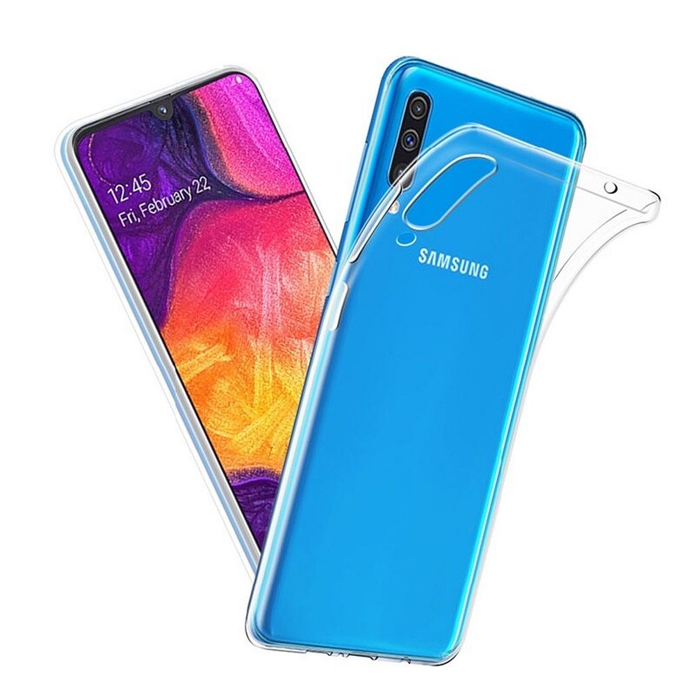 Pokrowiec CLEAR CASE 2mm BOX prze�roczyste Samsung Galaxy A50 / 2