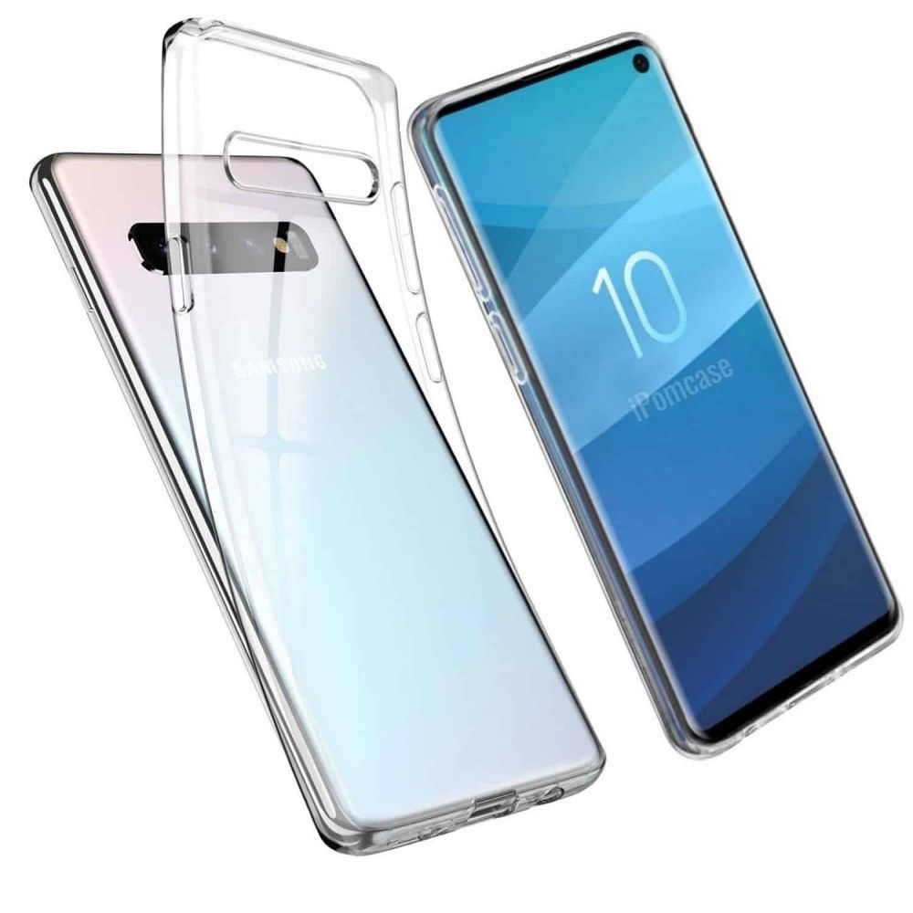 Pokrowiec CLEAR CASE 2mm BOX prze�roczyste Samsung Galaxy S10 / 2