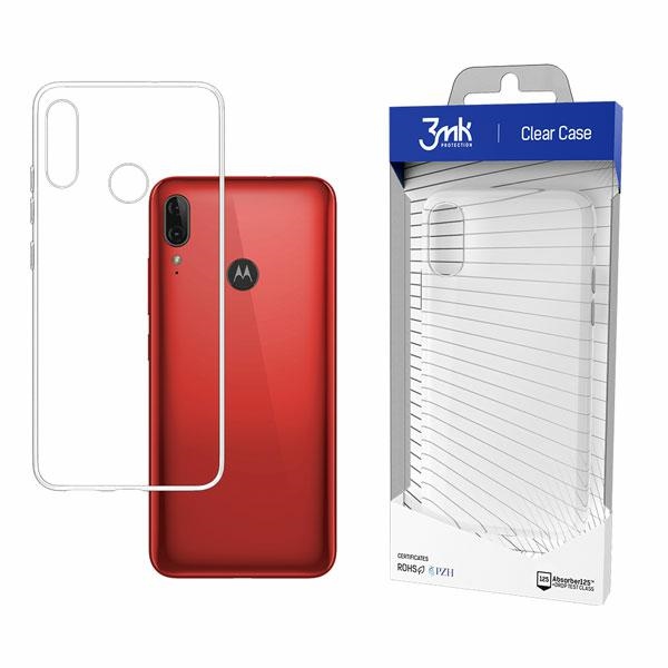 Pokrowiec Clear Case 3MK prze�roczysty Motorola Moto E6 Plus