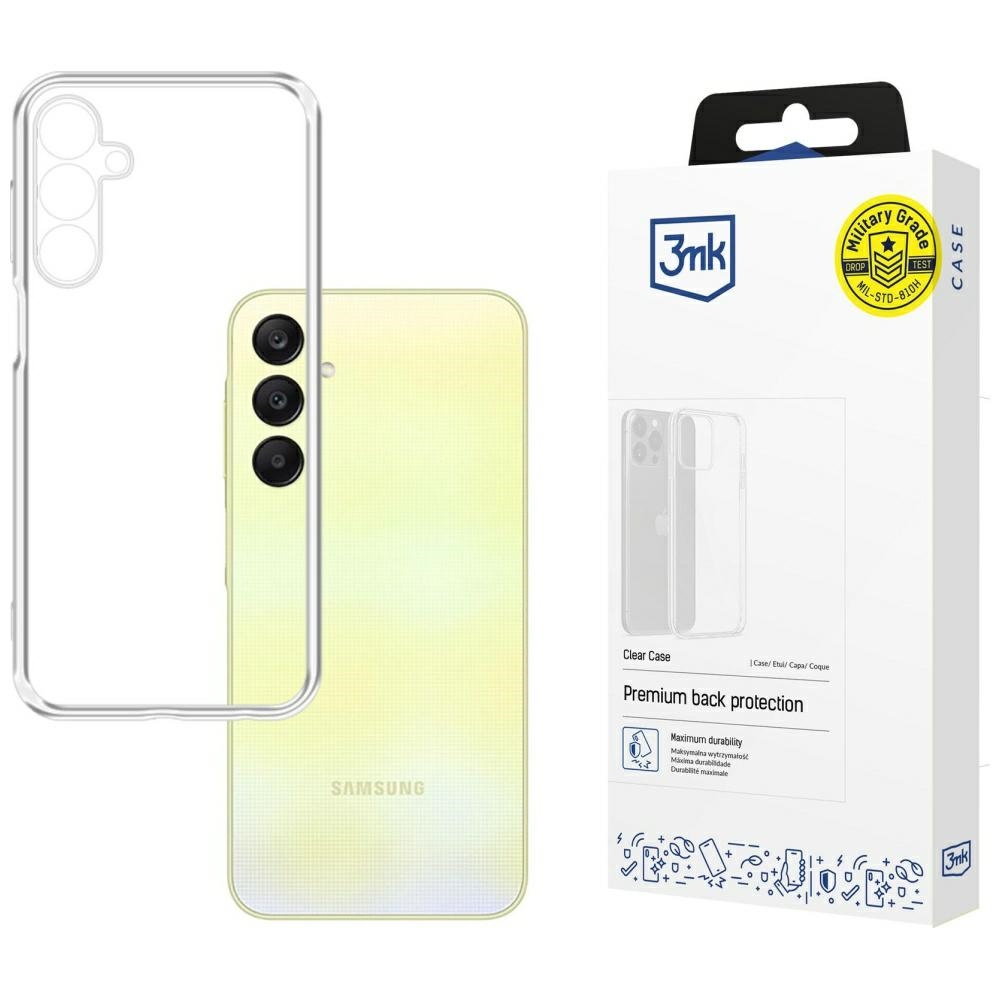 Pokrowiec Clear Case 3MK prze�roczysty Samsung Galaxy A25 5G