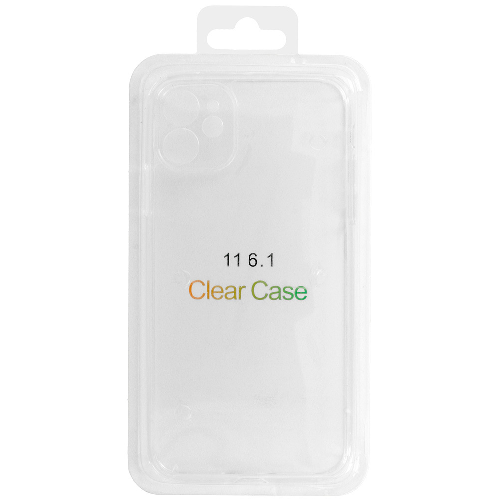Pokrowiec Clear Case prze�roczysty Apple iPhone 11 / 6