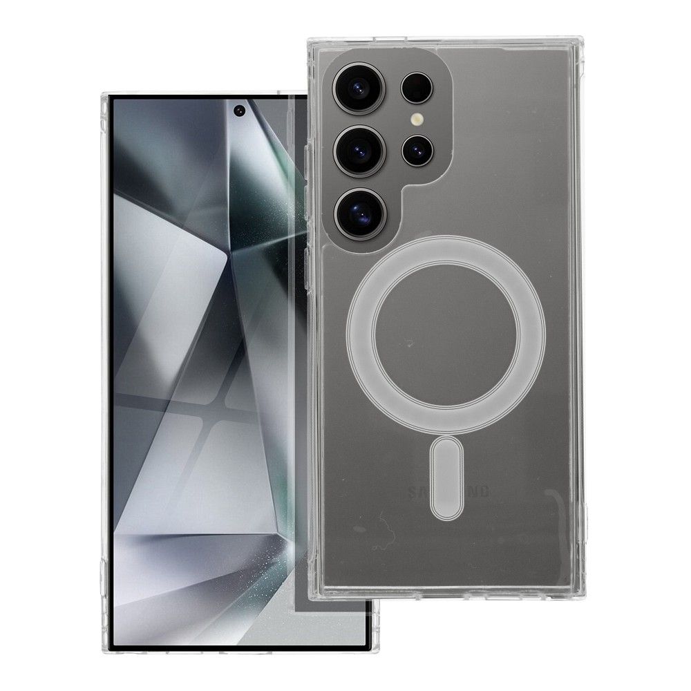 Pokrowiec Clear Mag Cover MagSafe prze�roczysty prze�roczysty Samsung Galaxy S22 Ultra