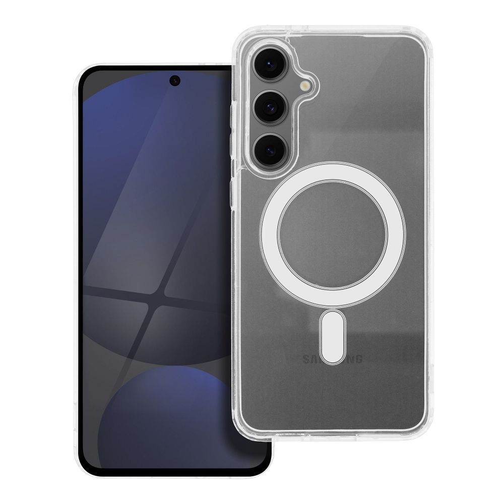 Pokrowiec Clear Mag Cover MagSafe przeźroczysty przeźroczysty Samsung Galaxy S24 FE Pokrowiec Clear Mag Cover MagSafe przeźroczysty przeźroczysty Samsung Galaxy S24 FE