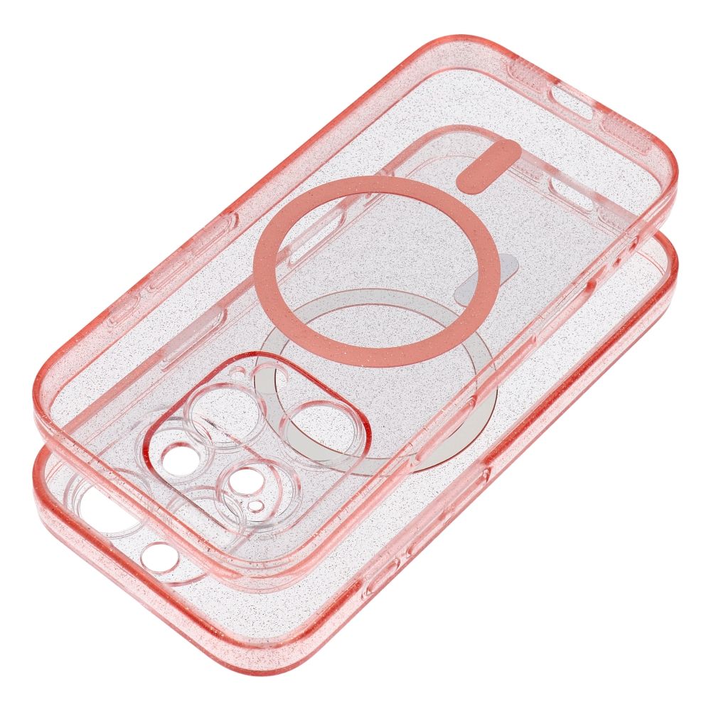 Pokrowiec Clear Mag Cover MagSafe przeźroczysty różowy Apple iPhone 16 / 3 Pokrowiec Clear Mag Cover MagSafe przeźroczysty różowy Apple iPhone 16 / 3