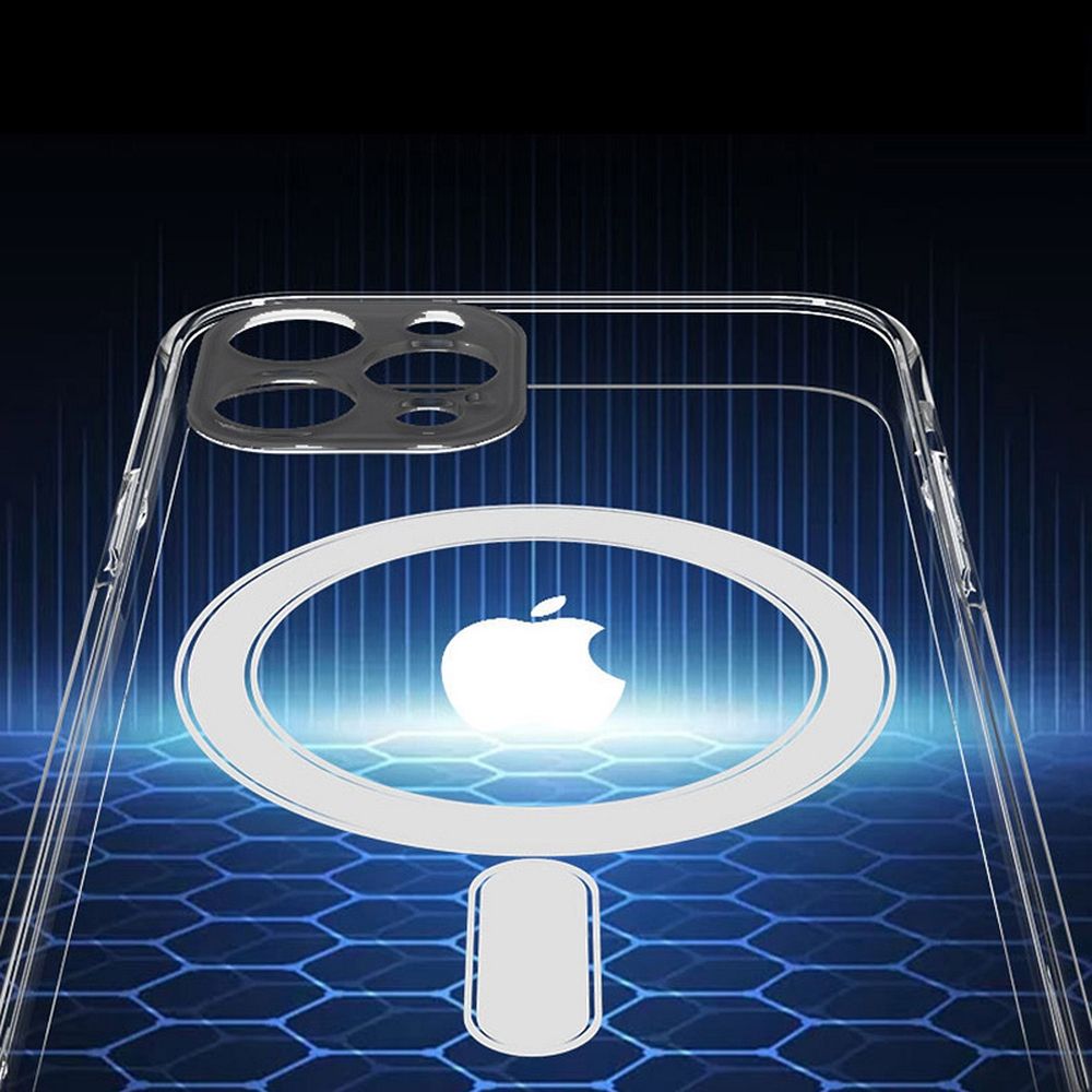 Pokrowiec Clear Mag Cover MagSafe przeźroczysty Apple iPhone 12 / 4 Pokrowiec Clear Mag Cover MagSafe przeźroczysty Apple iPhone 12 / 4