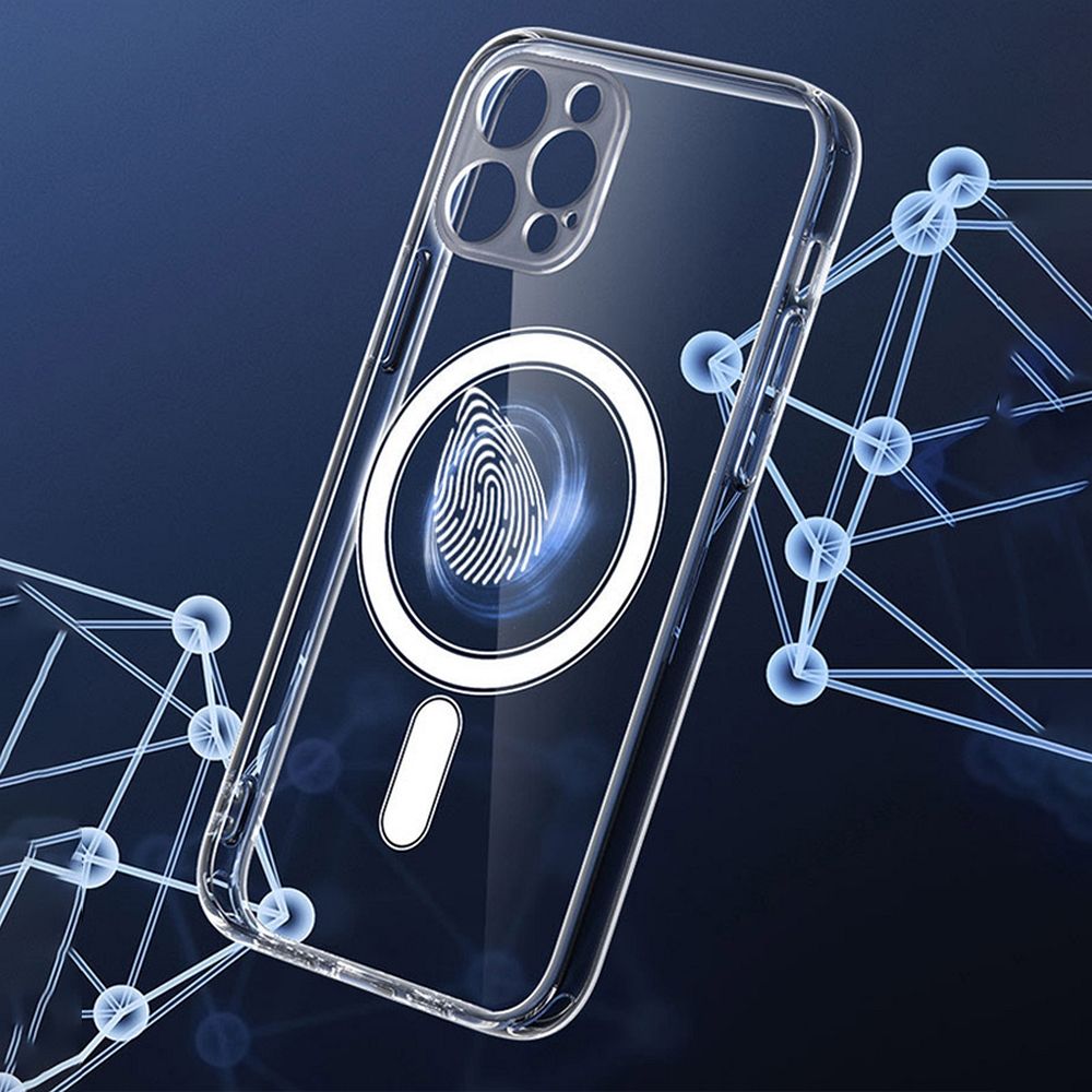 Pokrowiec Clear Mag Cover MagSafe przeźroczysty Apple iPhone 13 Pro / 7 Pokrowiec Clear Mag Cover MagSafe przeźroczysty Apple iPhone 13 Pro / 7