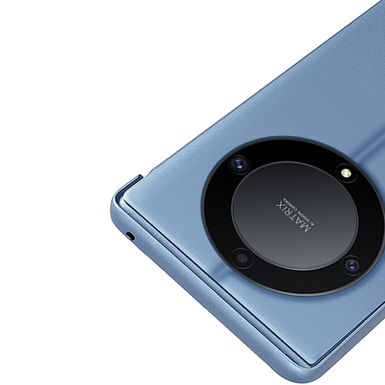 Pokrowiec Clear View czarny Honor X9A / 8 Pokrowiec Clear View czarny Honor X9A / 8