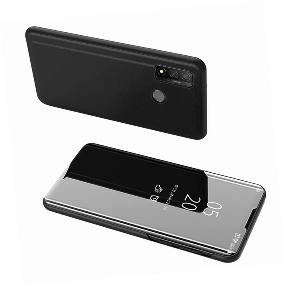 Etui zamykane z klapką Clear View Cover czarny Huawei P Smart 2020 Etui zamykane z klapką Clear View Cover czarny Huawei P Smart 2020