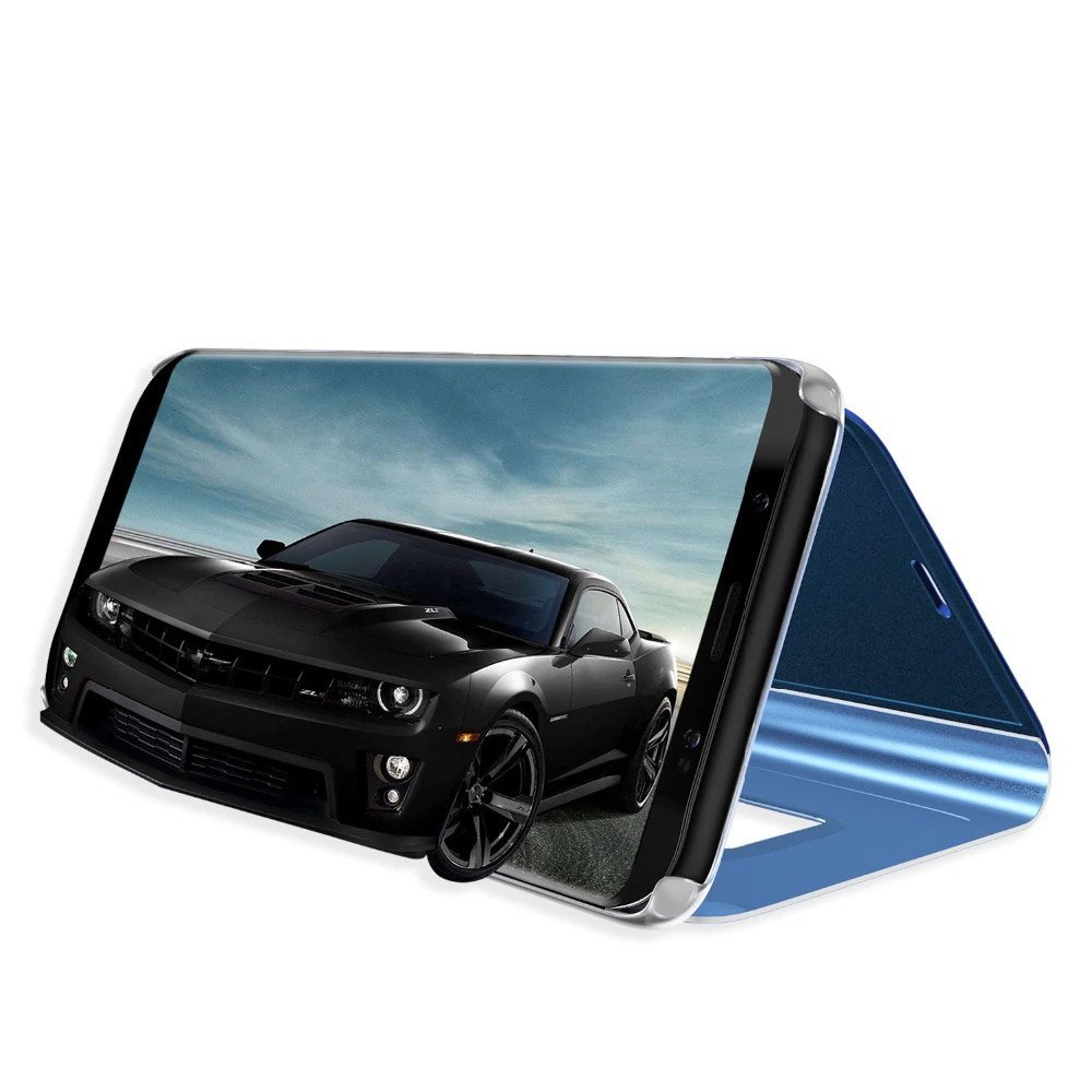 Etui zamykane z klapk Clear View Cover czarny Huawei P Smart 2020 / 3