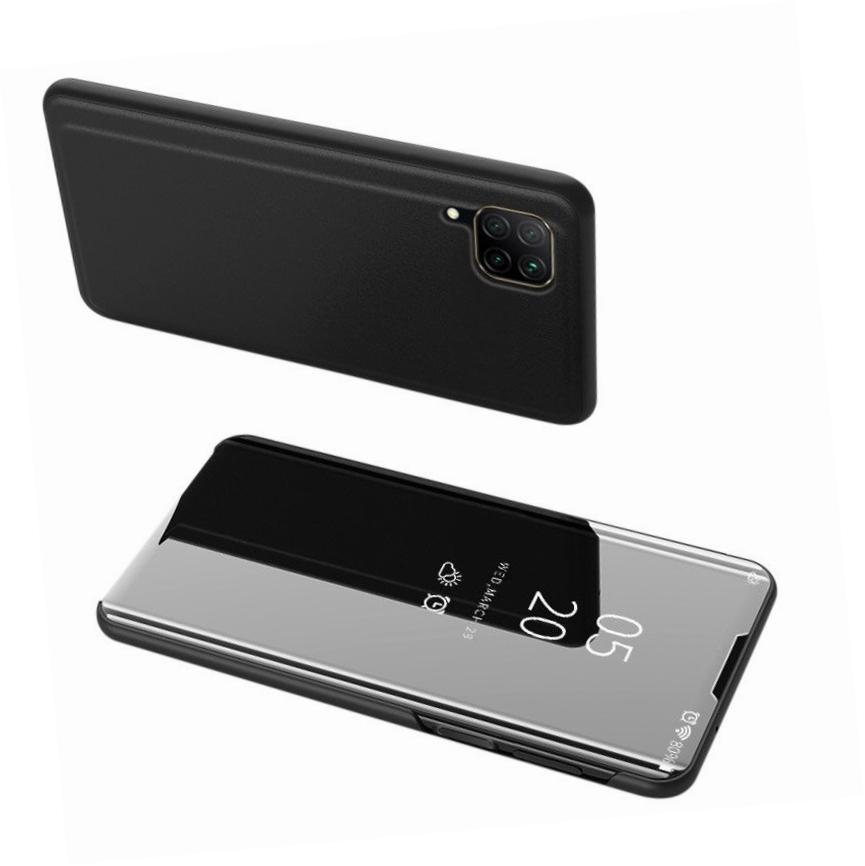 Etui zamykane z klapką Clear View Cover czarny Huawei P40 Lite Etui zamykane z klapką Clear View Cover czarny Huawei P40 Lite