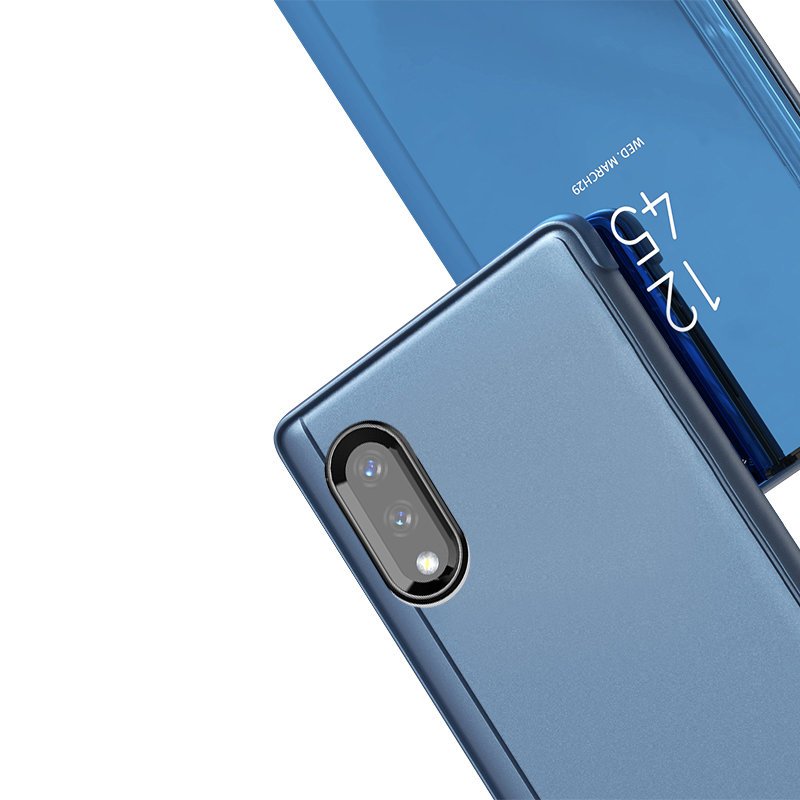 Etui zamykane z klapk� Clear View Cover czarny LG K22 / 7