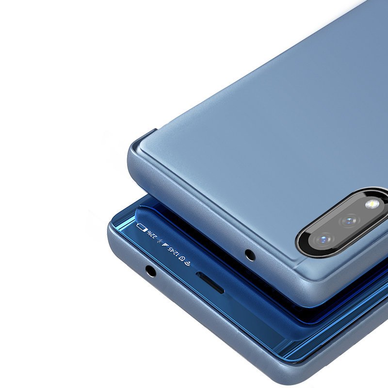 Etui zamykane z klapk� Clear View Cover czarny LG K22 / 8