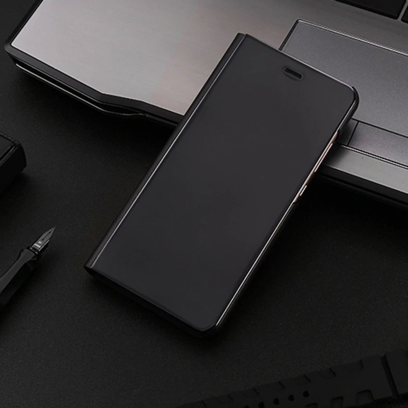 Pokrowiec Clear View czarny LG K51S / 7