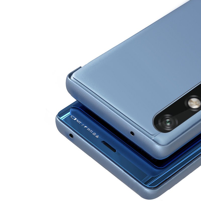 Pokrowiec Clear View czarny LG Velvet 5G / 8