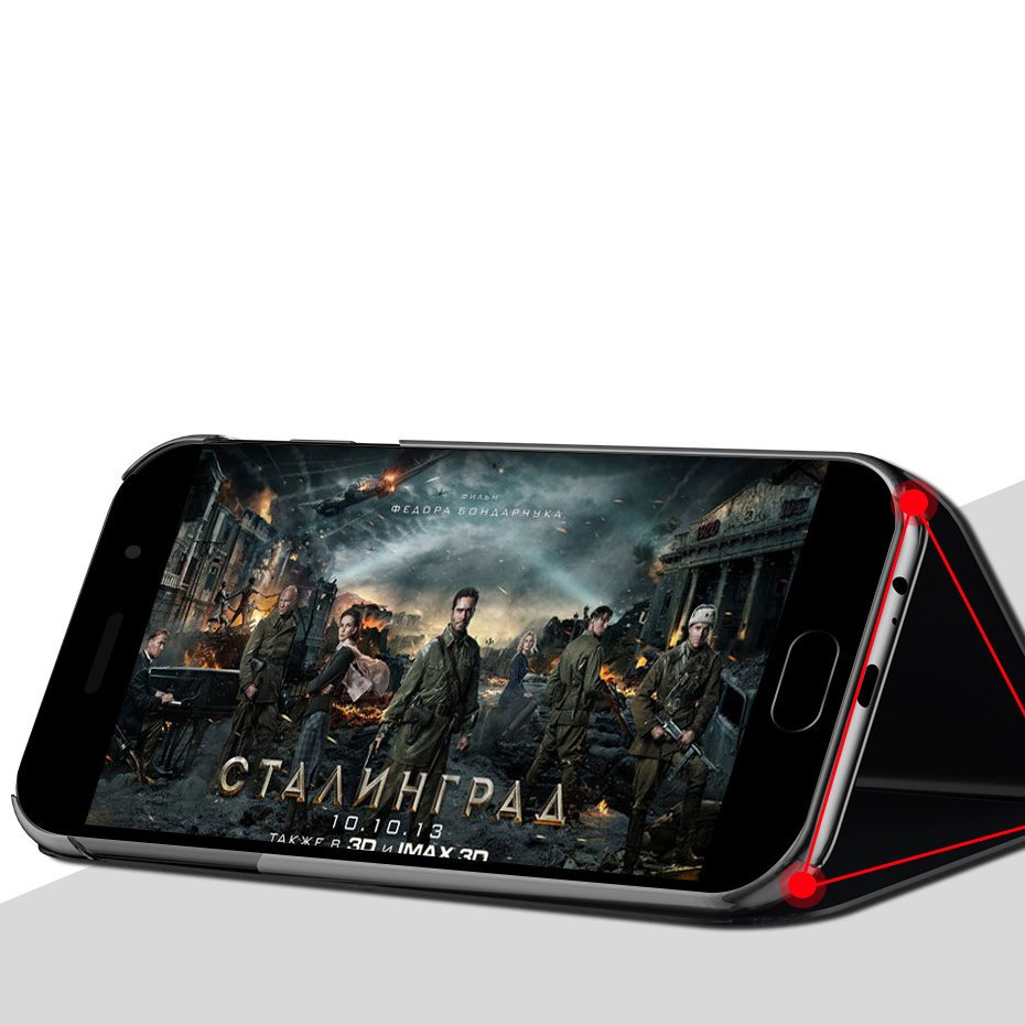 Pokrowiec Clear View czarny Motorola Moto G9 Play / 7