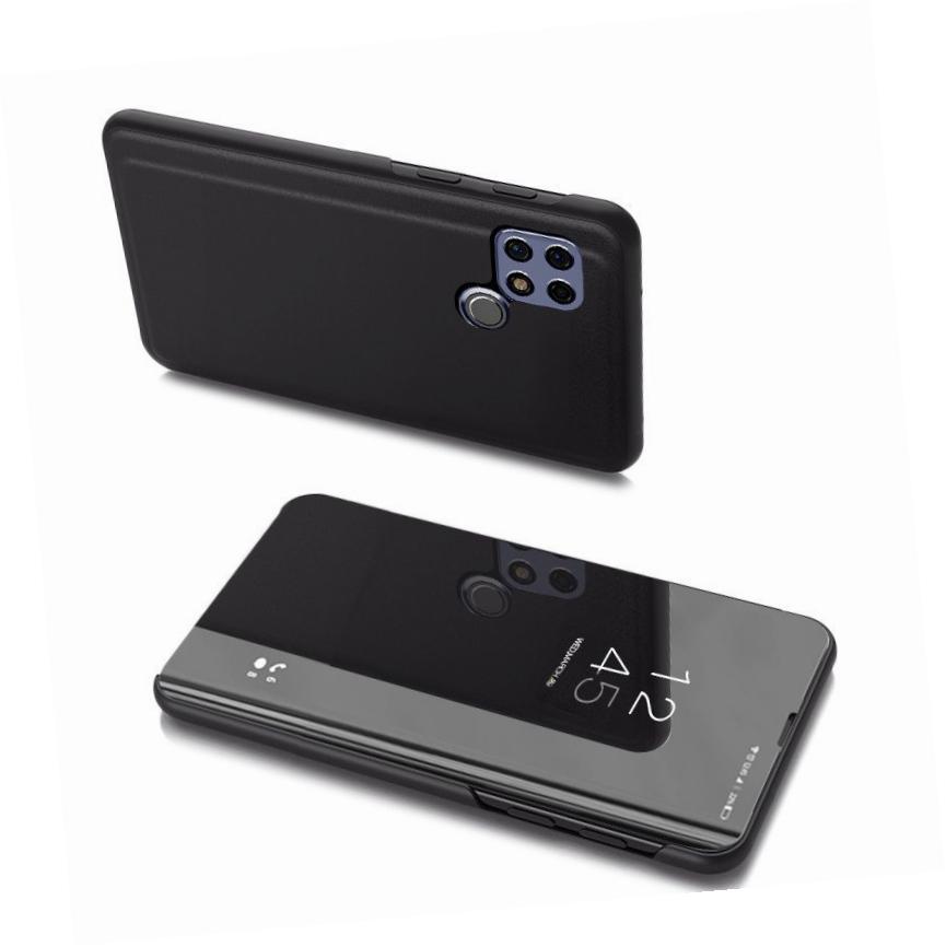 Etui zamykane z klapką Clear View Cover czarny Oppo A15S Etui zamykane z klapką Clear View Cover czarny Oppo A15S