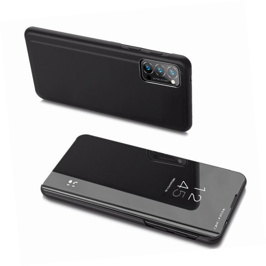 Etui zamykane z klapką Clear View Cover czarny Oppo A54s Etui zamykane z klapką Clear View Cover czarny Oppo A54s