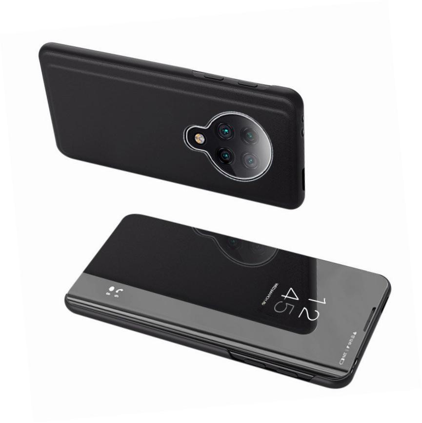 Etui zamykane z klapką Clear View Cover czarny Poco F2 Pro Etui zamykane z klapką Clear View Cover czarny Poco F2 Pro