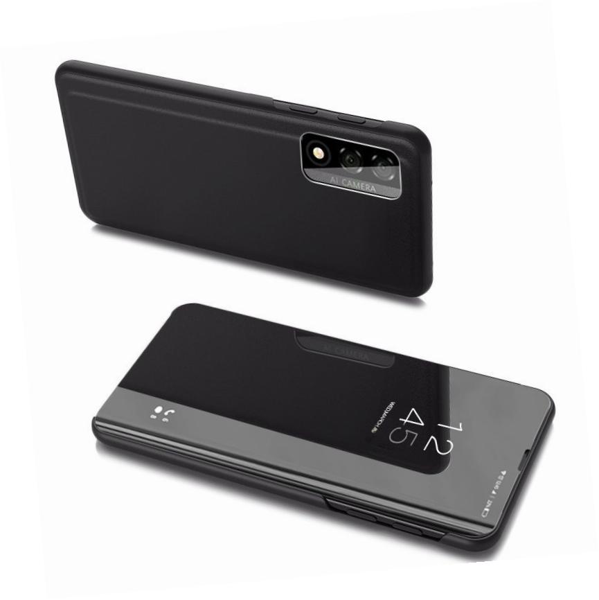 Etui zamykane z klapk� Clear View Cover czarny Realme 7