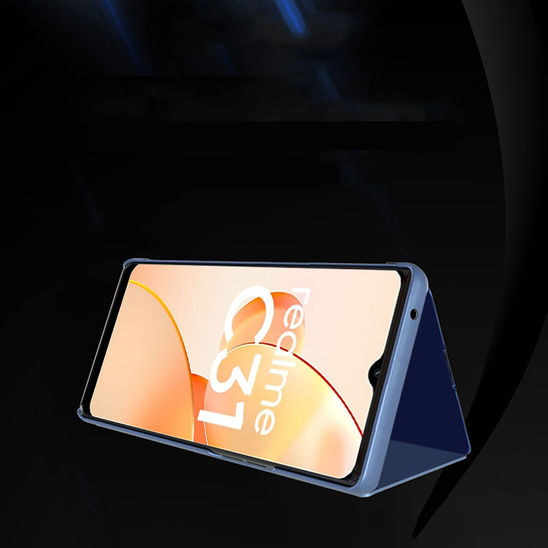 Pokrowiec Clear View czarny Realme C31 / 3