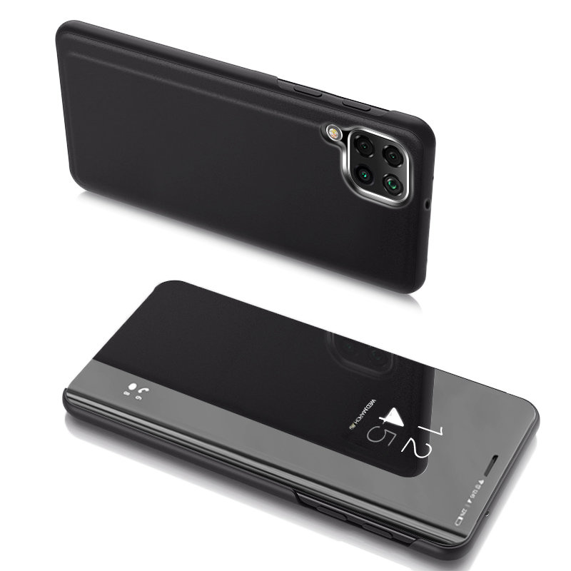 Pokrowiec Clear View czarny Samsung Galaxy A22 5G