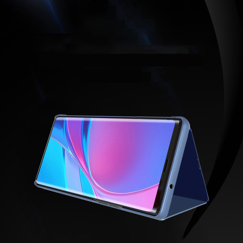 Etui zamykane z klapk Clear View Cover czarny Samsung Galaxy A22 5G / 2