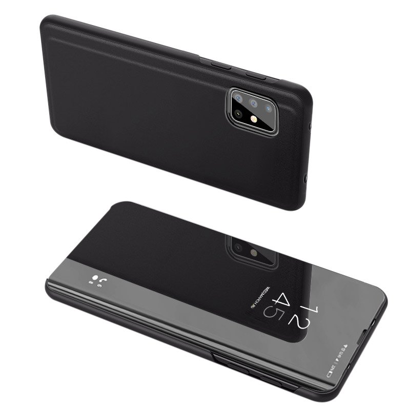 Pokrowiec Clear View czarny Samsung Galaxy A51