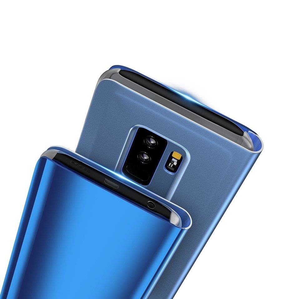 Pokrowiec Clear View czarny Samsung Galaxy A8 (2018) A530 / 7
