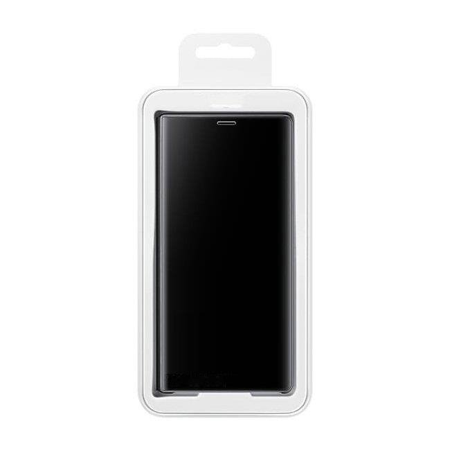Pokrowiec Clear View czarny Samsung Galaxy A8 (2018) A530 / 8