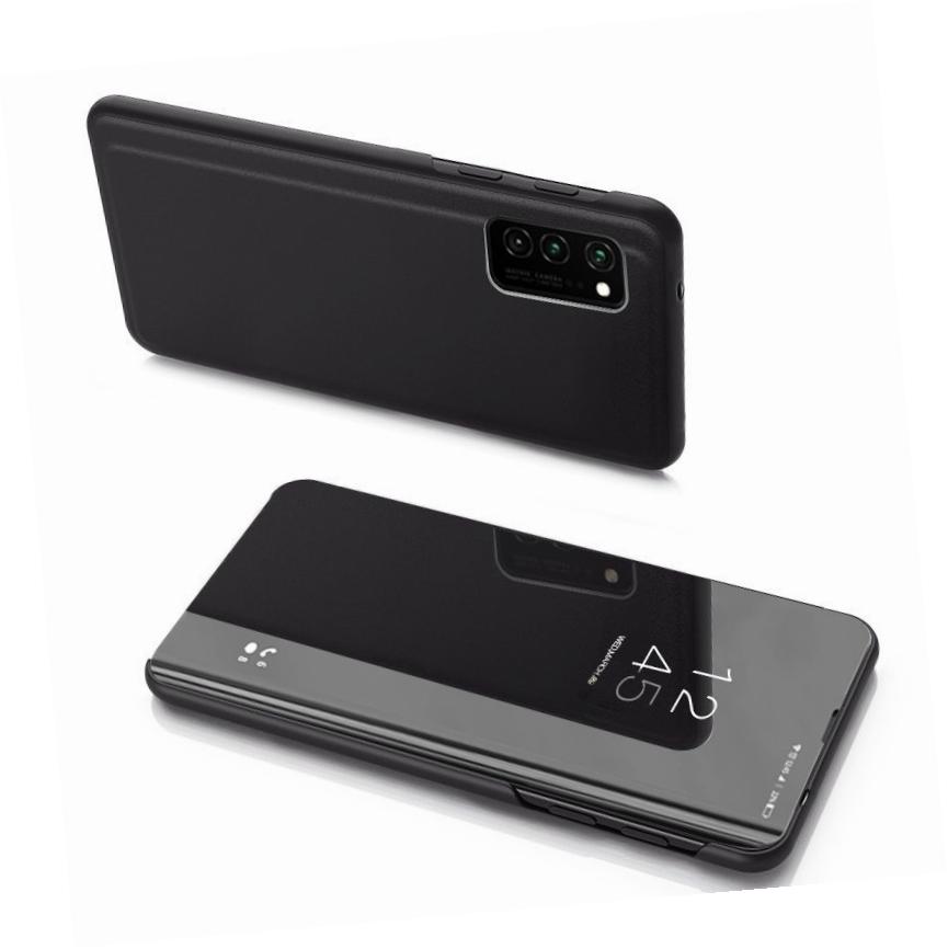 Etui zamykane z klapk� Clear View Cover czarny Samsung Galaxy Note 20